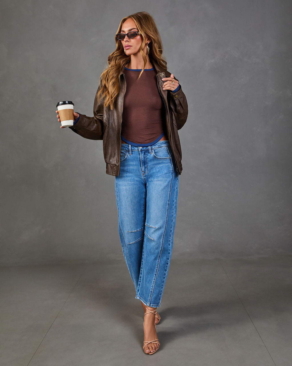 Falling Slowly Contrast Trim Top