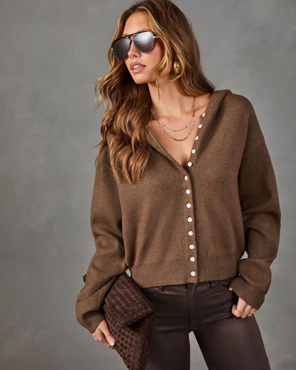 Quiet Ease Hooded Cardigan