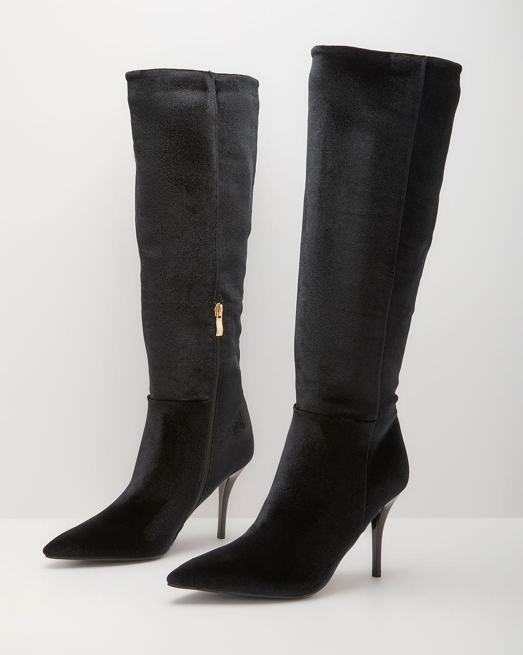 Mariana Velvet Knee High Boots