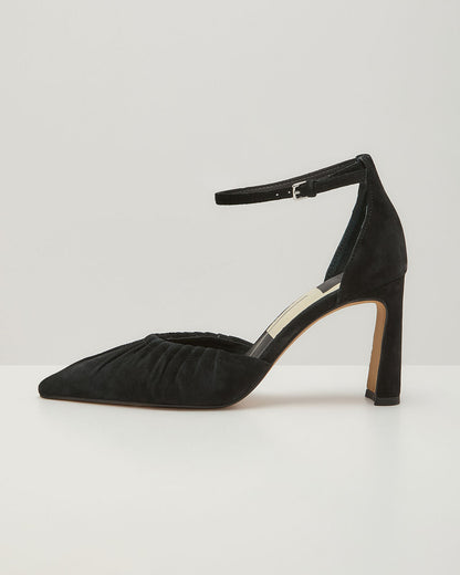 Yazmine Velvet Point Toe Heels