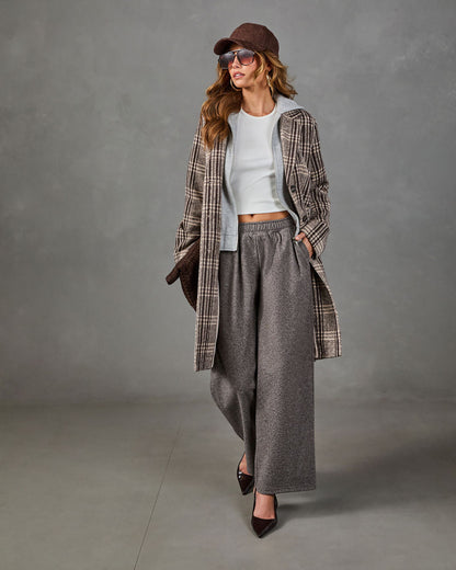 Gentle Form Wide Leg Pants