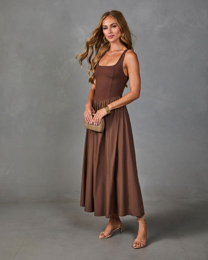 Timeless Charm Pleated Maxi Dress