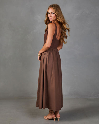 Timeless Charm Pleated Maxi Dress