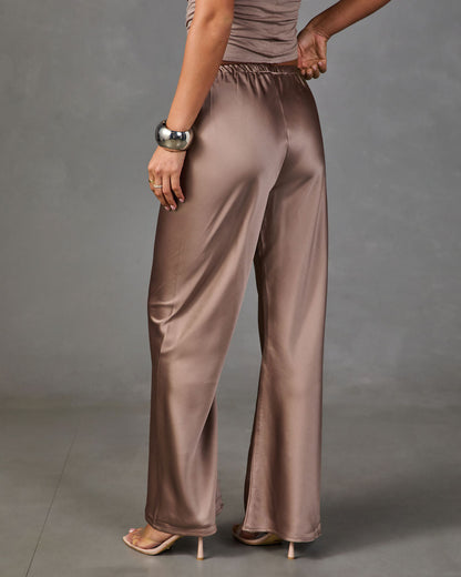 Ridley Satin Wide Leg Pants