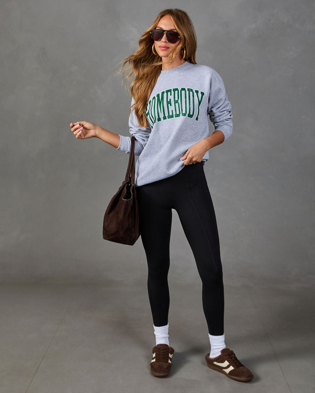 Homebody Muse Fleece Graphic Sweatshirt