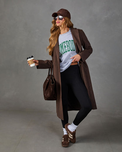 Homebody Muse Fleece Graphic Sweatshirt