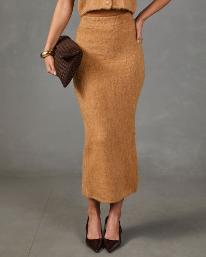 Harvest Society Knit Midi Skirt