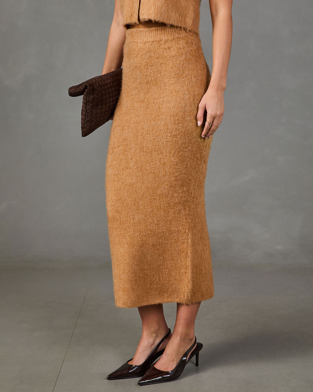 Harvest Society Knit Midi Skirt