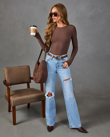 Alderwick Ribbed Long Sleeve Top