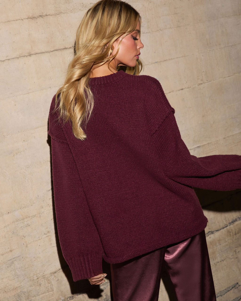 Take It Easy Knit Sweater