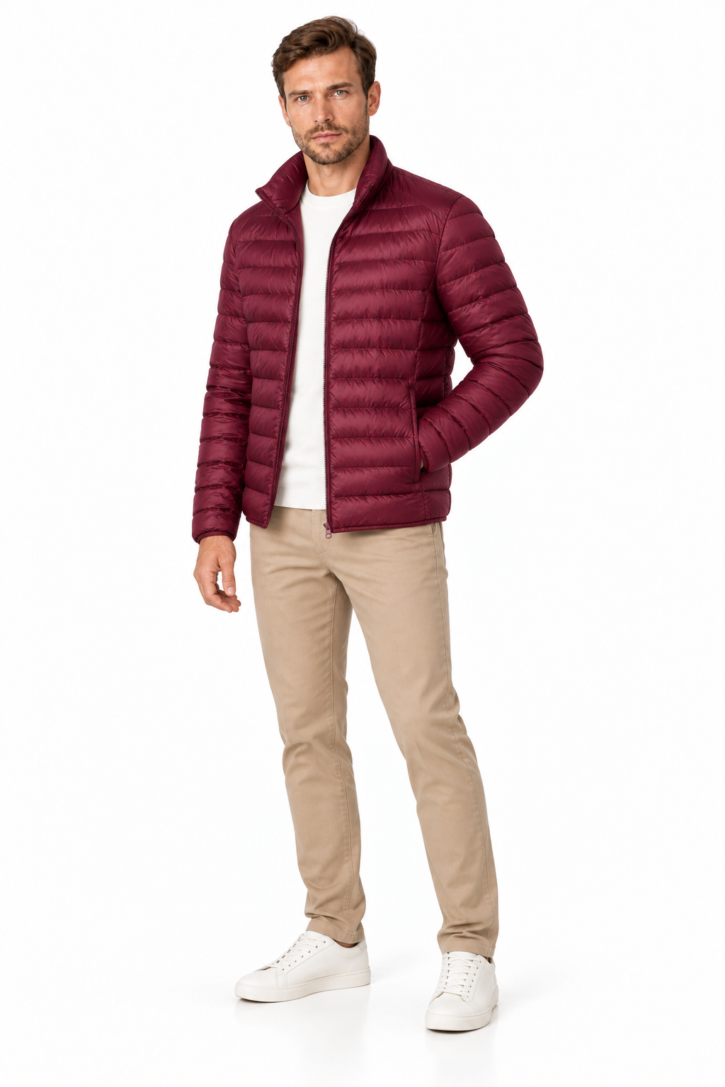 Men's Lightweight Quilted Jacket | Glitz & Fashion