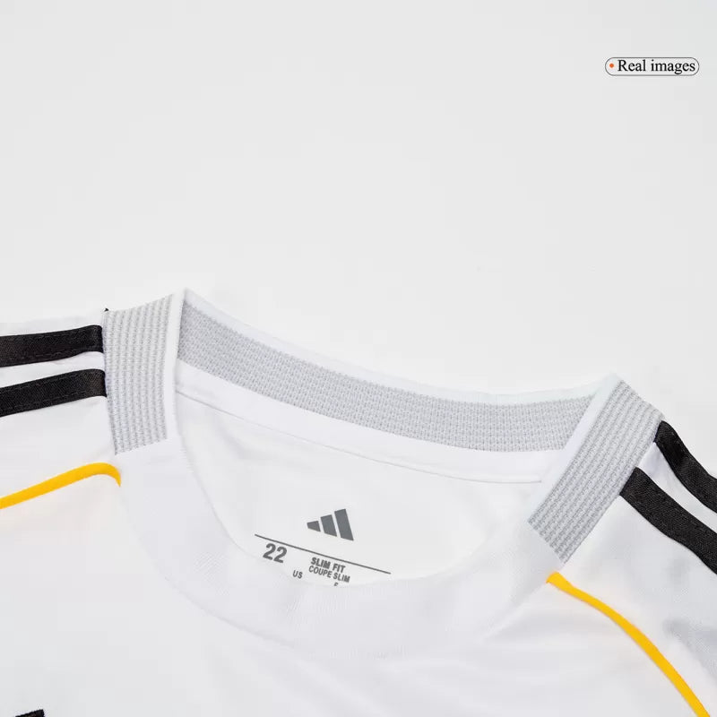Real Madrid Home Long Sleeve Soccer Jersey 2025/26