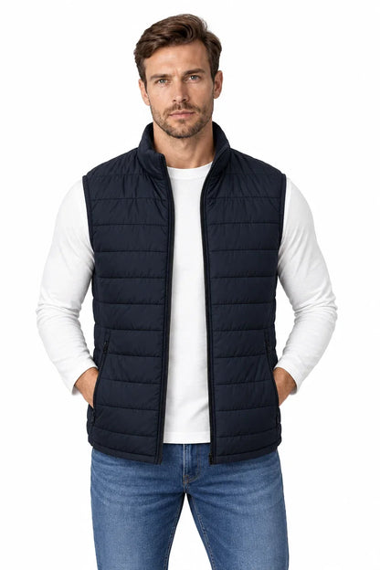 Men's Cotton-Padded Puffer Vest | Glitz & Fashion