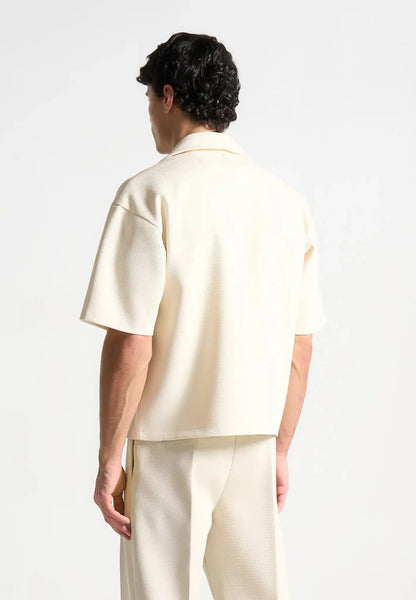 Boxy-twill-double-breasted-shirt-cream
