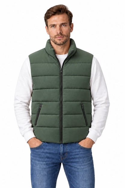 Men's Quilted Winter Vest | Glitz & Fashion