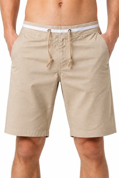 Men's Chino Shorts Cotton Fabric Classic Fit | Glitz & Fashion