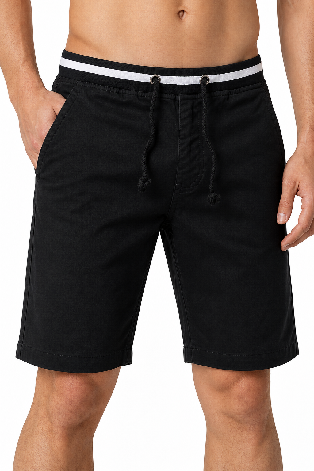 Men's Chino Shorts Cotton Fabric Classic Fit | Glitz & Fashion