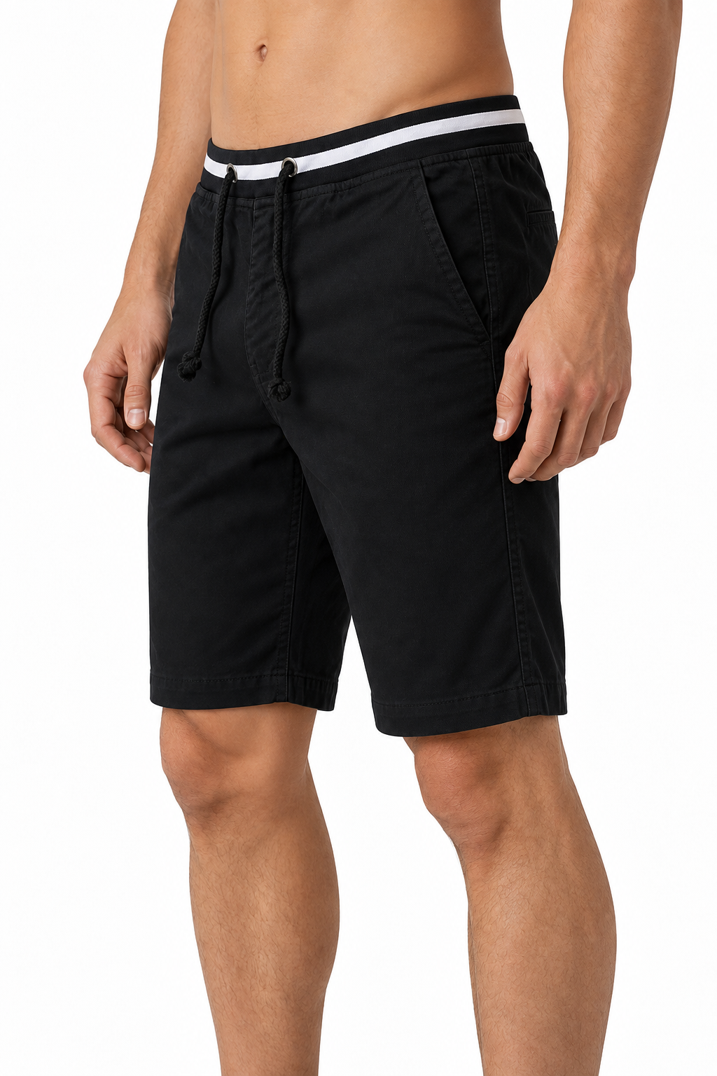 Men's Chino Shorts Cotton Fabric Classic Fit | Glitz & Fashion