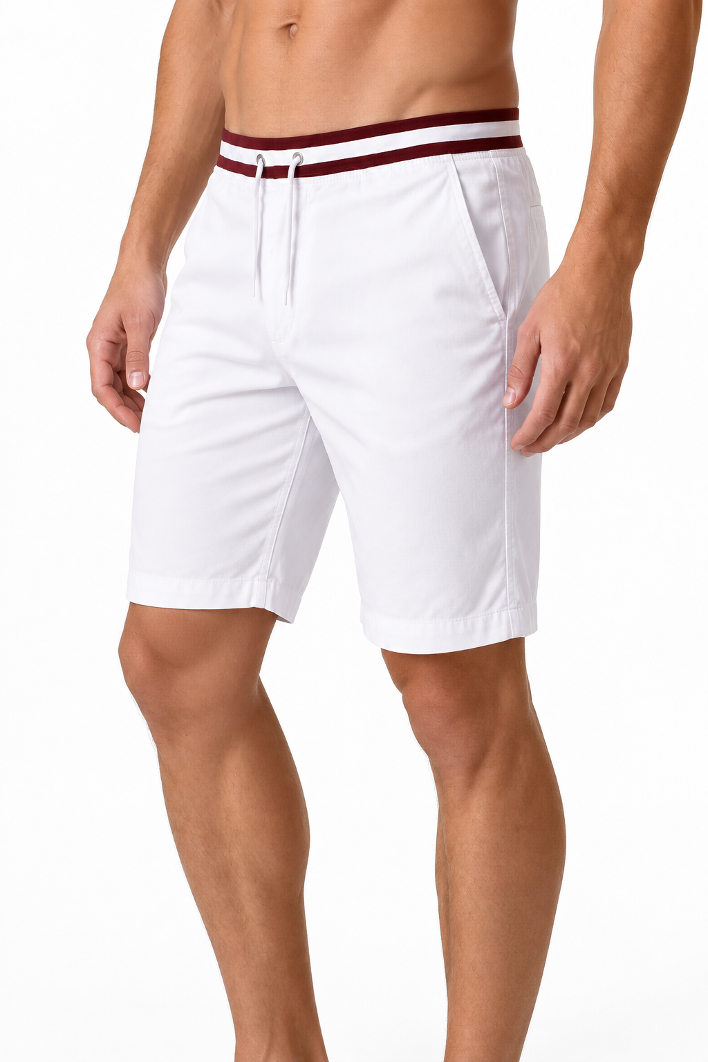 Men's Chino Shorts Cotton Fabric Classic Fit | Glitz & Fashion