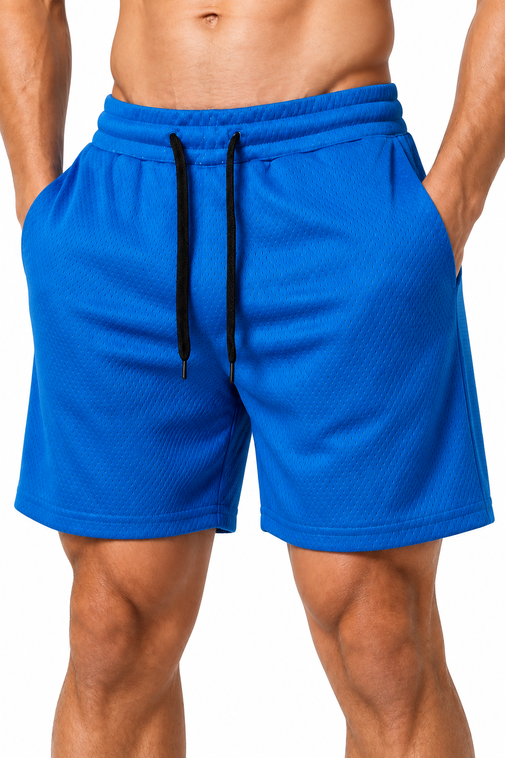 Men's Gym Shorts Breathable Mesh Lightweight Fit | Glitz & Fashion
