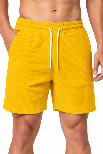 Men's Shorts Drawstring Waist Everyday Fit | Glitz & Fashion