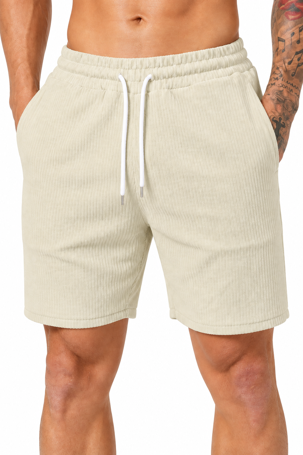 Men's Shorts Drawstring Waist Everyday Fit | Glitz & Fashion