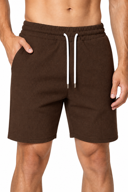 Men's Shorts Drawstring Waist Everyday Fit | Glitz & Fashion