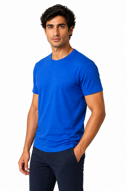 Men's T-Shirt Premium Fabric Crew Neck | Glitz & Fashion