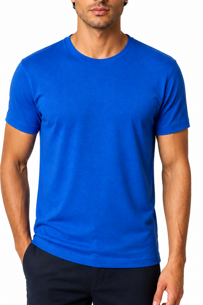 Men's T-Shirt Premium Fabric Crew Neck | Glitz & Fashion