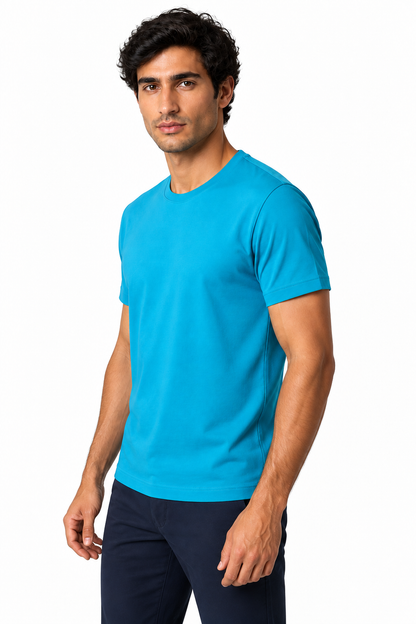 Men's T-Shirt Premium Fabric Crew Neck | Glitz & Fashion