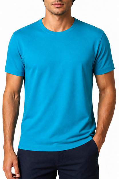 Men's T-Shirt Premium Fabric Crew Neck | Glitz & Fashion