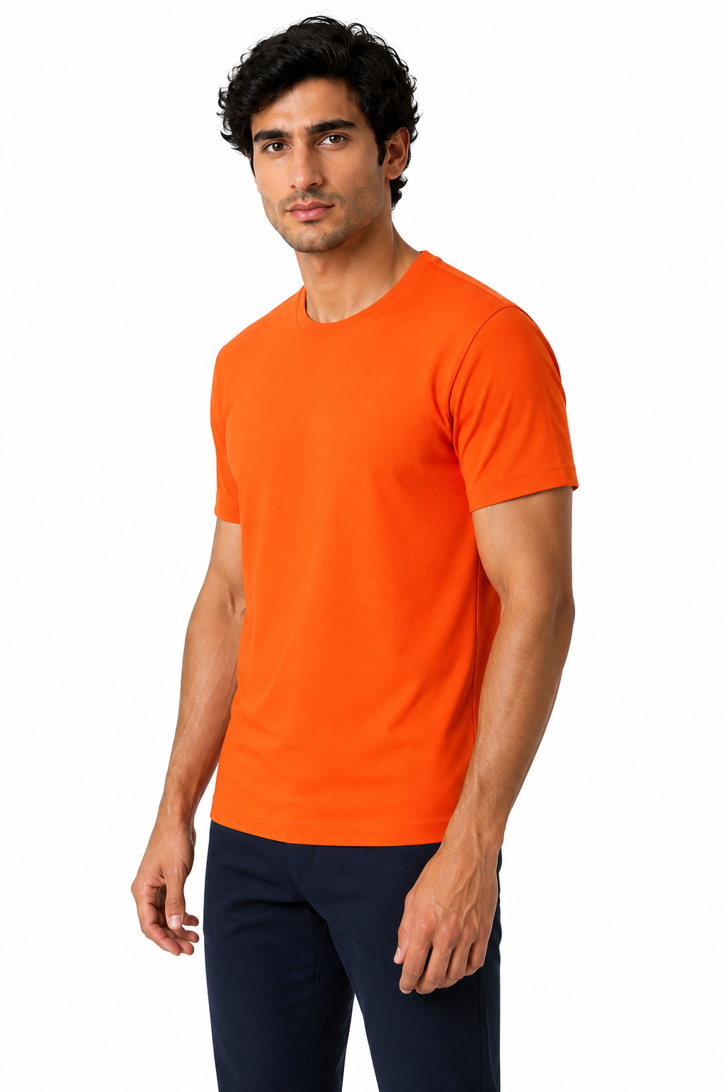Men's T-Shirt Premium Fabric Crew Neck | Glitz & Fashion