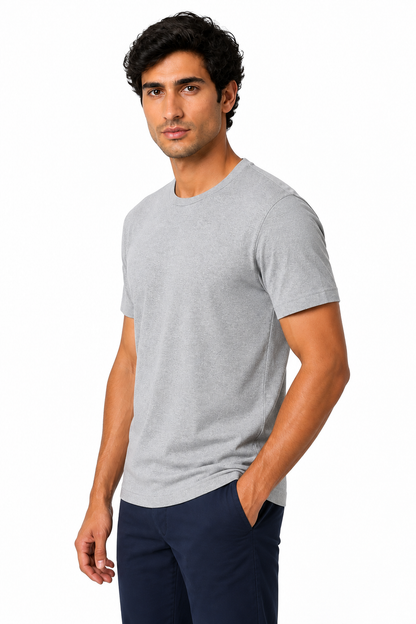 Men's T-Shirt Premium Fabric Crew Neck | Glitz & Fashion