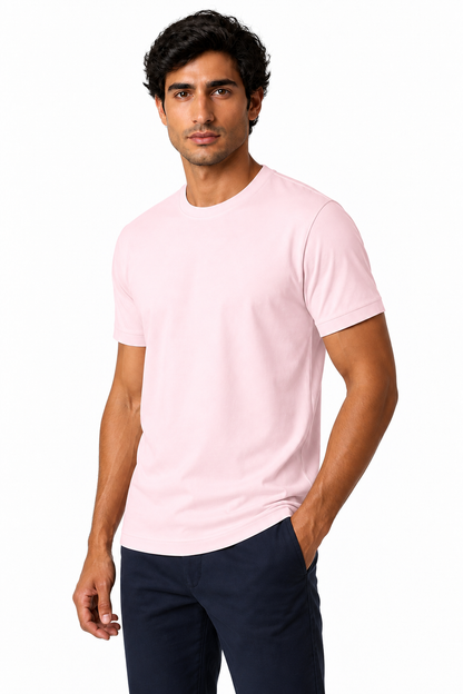 Men's T-Shirt Premium Fabric Crew Neck | Glitz & Fashion