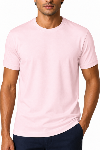 Men's T-Shirt Premium Fabric Crew Neck | Glitz & Fashion