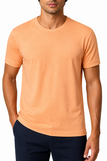 Men's T-Shirt Premium Fabric Crew Neck | Glitz & Fashion