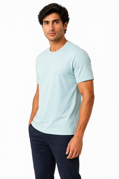 Men's T-Shirt Premium Fabric Crew Neck | Glitz & Fashion