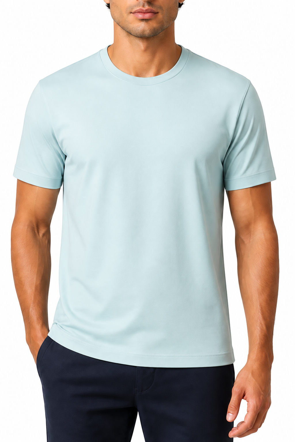 Men's T-Shirt Premium Fabric Crew Neck | Glitz & Fashion