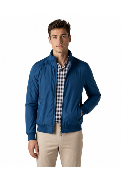 Men's Bomber Jacket Lightweight Build Classic Fit | Glitz & Fashion