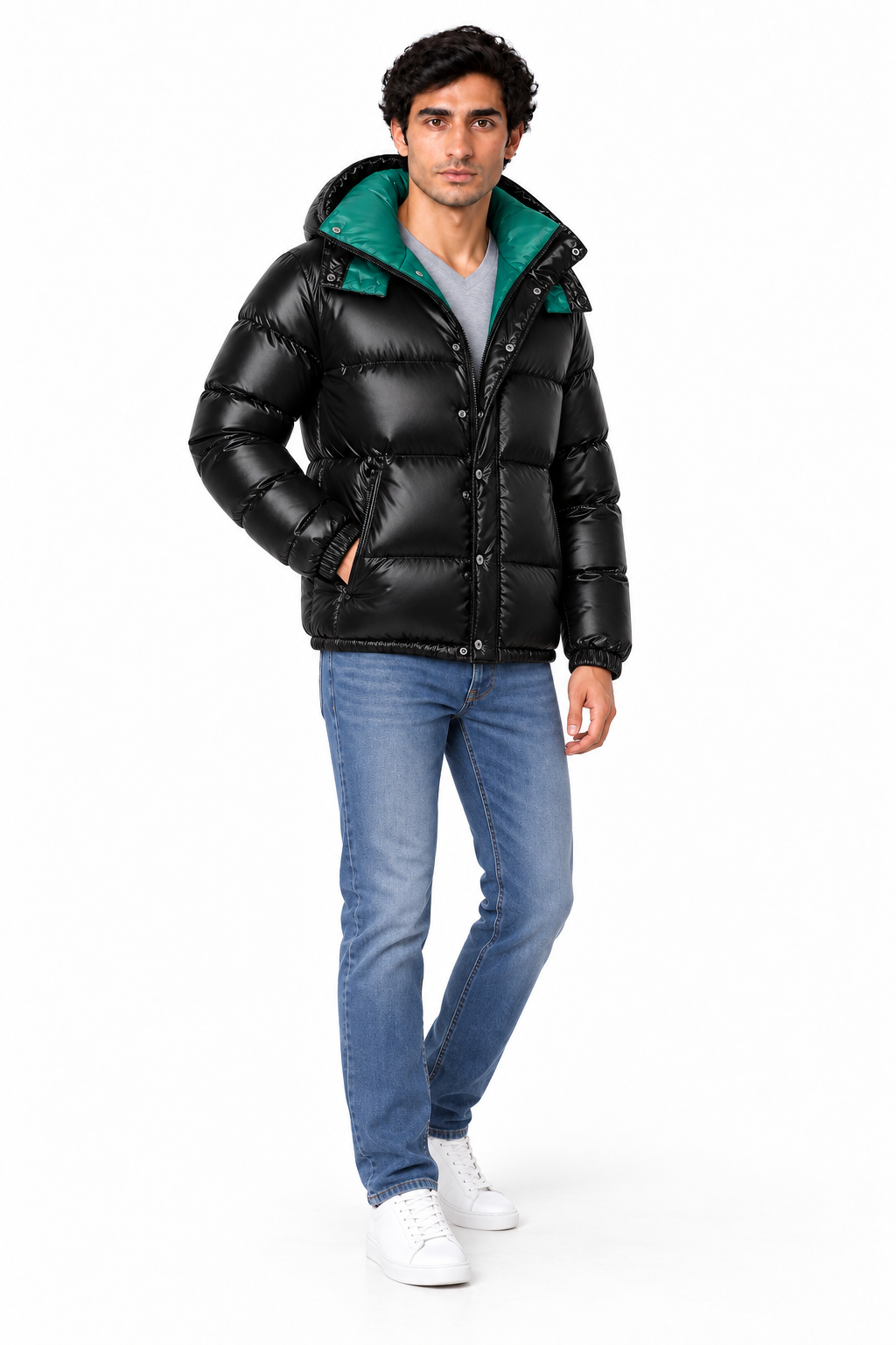 Men's Insulated Full-Zip Puffer Jacket | Glitz & Fashion