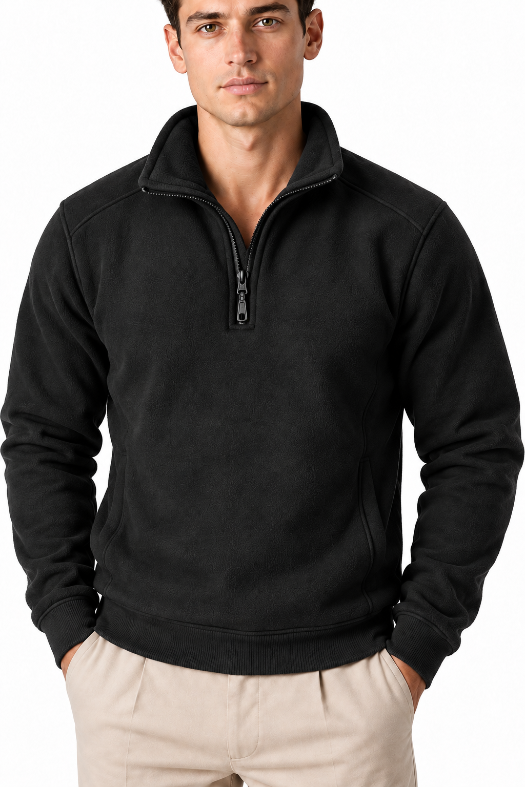 Men's Insulated Quarter-Zip Pullover | Glitz & Fashion