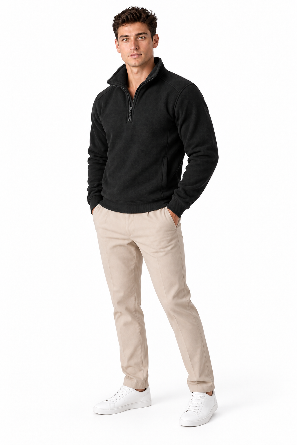 Men's Insulated Quarter-Zip Pullover | Glitz & Fashion