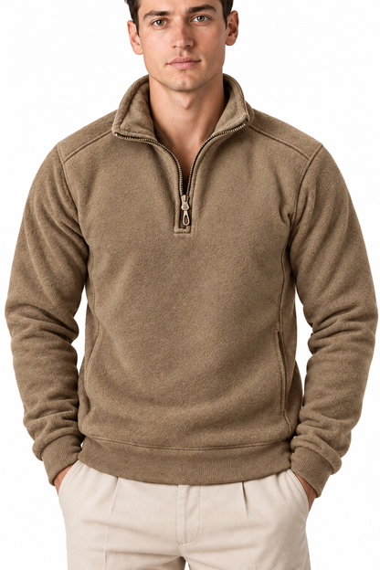Men's Insulated Quarter-Zip Pullover | Glitz & Fashion