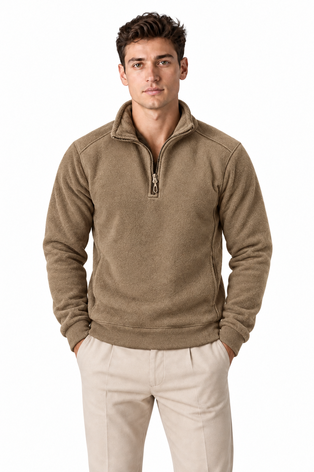 Men's Insulated Quarter-Zip Pullover | Glitz & Fashion