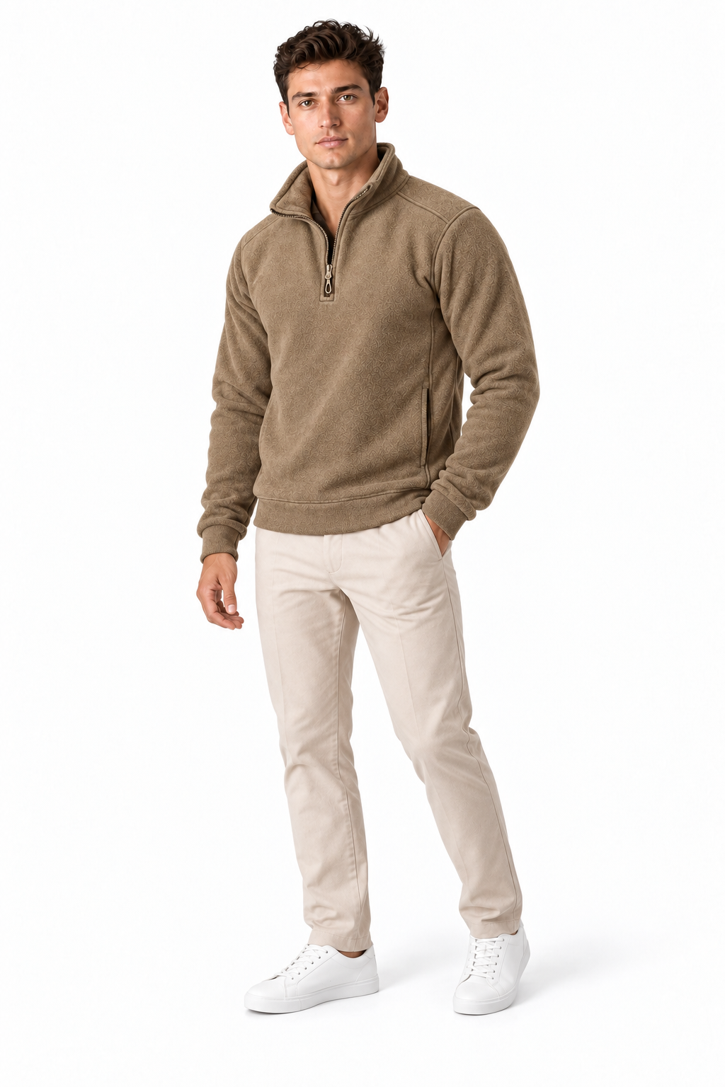 Men's Insulated Quarter-Zip Pullover | Glitz & Fashion