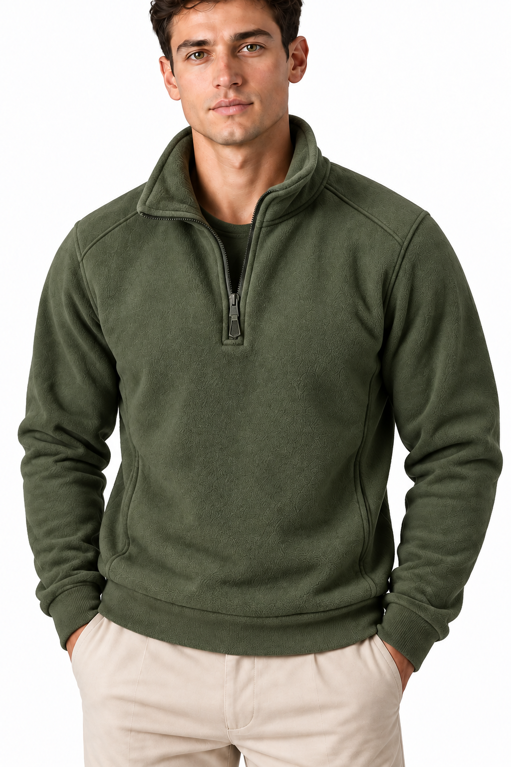 Men's Insulated Quarter-Zip Pullover | Glitz & Fashion
