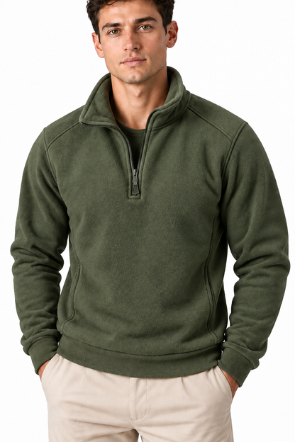 Men's Insulated Quarter-Zip Pullover | Glitz & Fashion