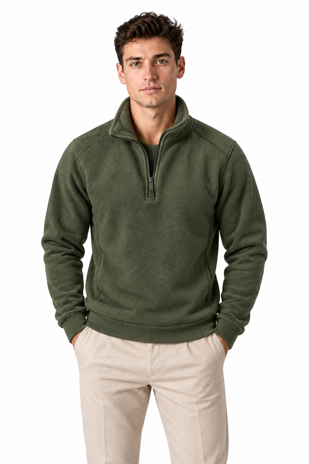 Men's Insulated Quarter-Zip Pullover | Glitz & Fashion