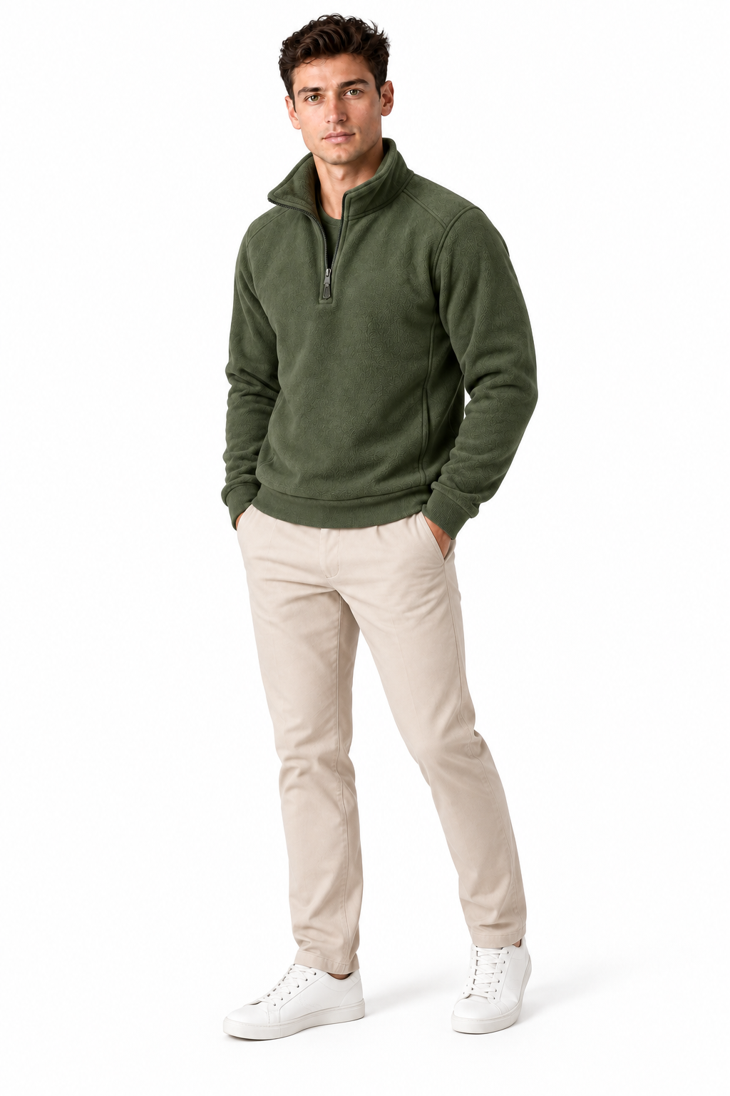 Men's Insulated Quarter-Zip Pullover | Glitz & Fashion