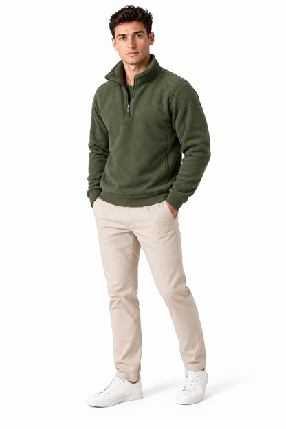 Men's Insulated Quarter-Zip Pullover | Glitz & Fashion